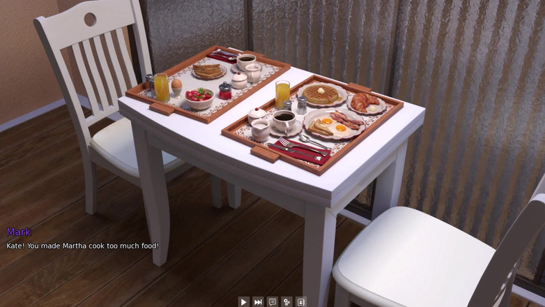 3D Cartoon Porn: Moje kolej 212 - Markova první snídaně s Kate (ráno bez rande)