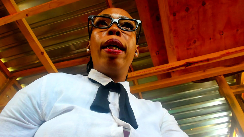 AnalEbony: Hraní rolí trestání zvrhlíka za hraní porna v knihovně