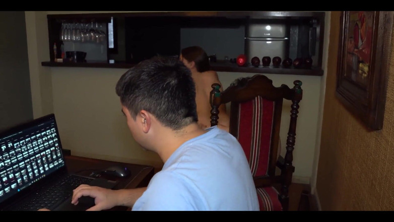 Knock Knock Club: My Friend Drilled My Wife's Pussy While I Was Working......