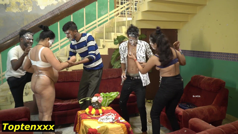 TopTenXXX Premium: Indian Desi Erotic Birthday Party Sex