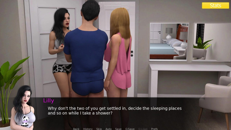 3D Cartoon Porn: Erotica 6 - Ren condivide il letto con Riley e lilly e...