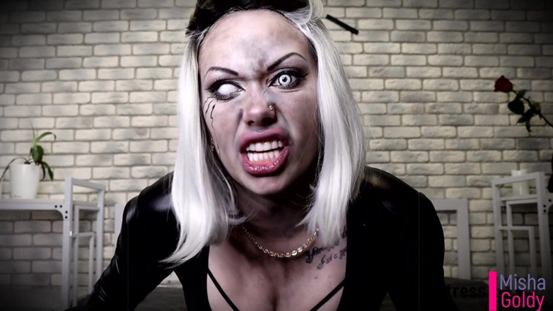 Goddess Misha Goldy: Maximum de tourment dans tes propres pervers !