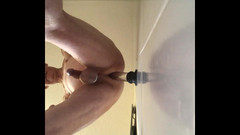 bigears: 9인치 자지 딜도 타기 - 아래 보기