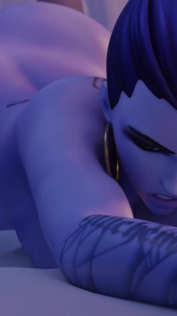 Вдовотворец из Overwatch - неудачная миссия провалилась из-за большого члена - раком и на пляже Jack-O позируют, трах большой задницы, 3D