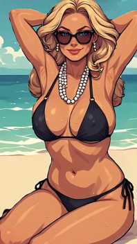 Bikini Babe Art