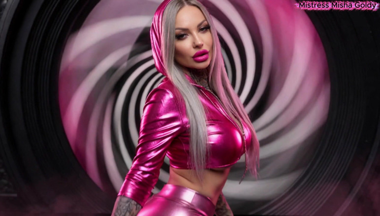 Goddess Misha Goldy: Diventa stupido e trapelante per la padrona misha