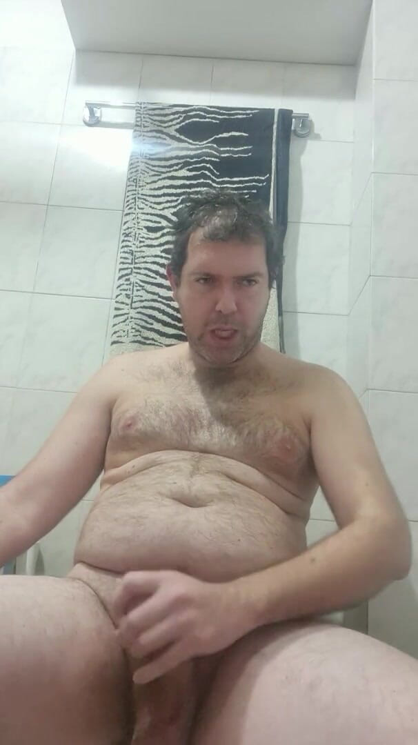 Mirko2589: Big Cock in Bathroom