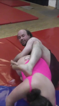 Wrestling virgin dominated