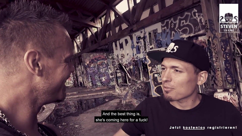 Steven Shame: Mia Blow i Bodo uprawiali ostry seks na zewnątrz w...