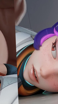 Juno Overwatch 3D - doble penetración en gangbang apretado de culo salió mal animación hardcore