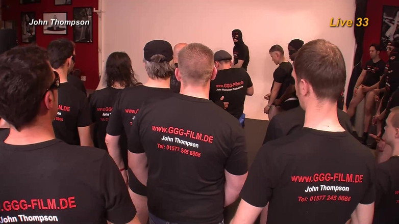 Teen clips and best blowjobs: Ggg John Thompson - Julia Live 33 Wild Gangbang Orgy