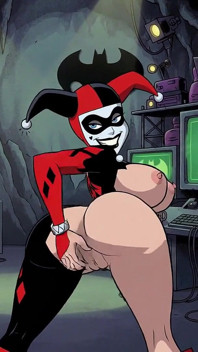Tight Bald Ass Pussy Harley Quinn Teasing