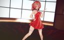 Mmd anime girls: Mmd R-18 Anime flickor sexig dans klipp 386