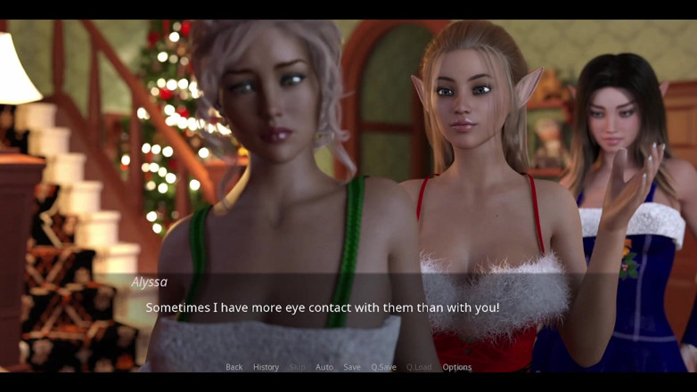AVN Teller: The Lust City - 18 Year Old Busty Cristmas Elf Shows Her...