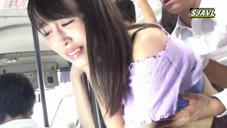 Studio JAV Launcher: Married Woman Presses Against Me on a Packed Bus. - C