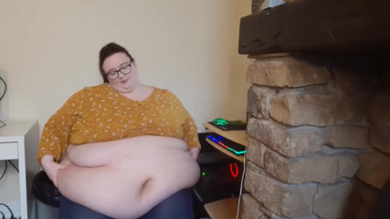 SSBBWLadyBrads: สาวอ้วนดิ้นรนในออฟฟิศ