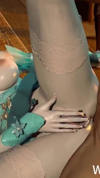 3D Super Sexy Cosplay Model Got Her Asshole Fucked so Hard