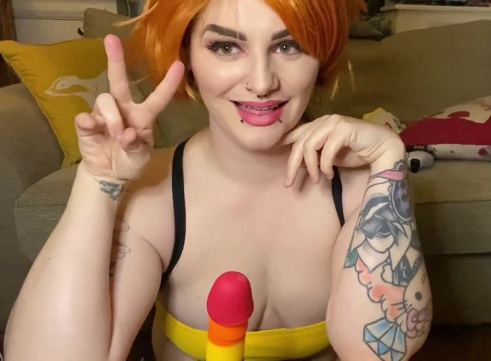 EeveeXo: Misty Memberikan Blowjob