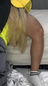 Meine stiefmutter hat wette im Finale argentinien gegen kolumbien verloren und sie lutscht es