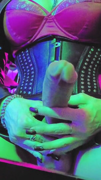큰 자지 BDSM 솔로 고무 가죽 힐 핫한 섹시한 큰 엉덩이를 빨아주는 Dominatrix Eva Latex 펨돔 여주인