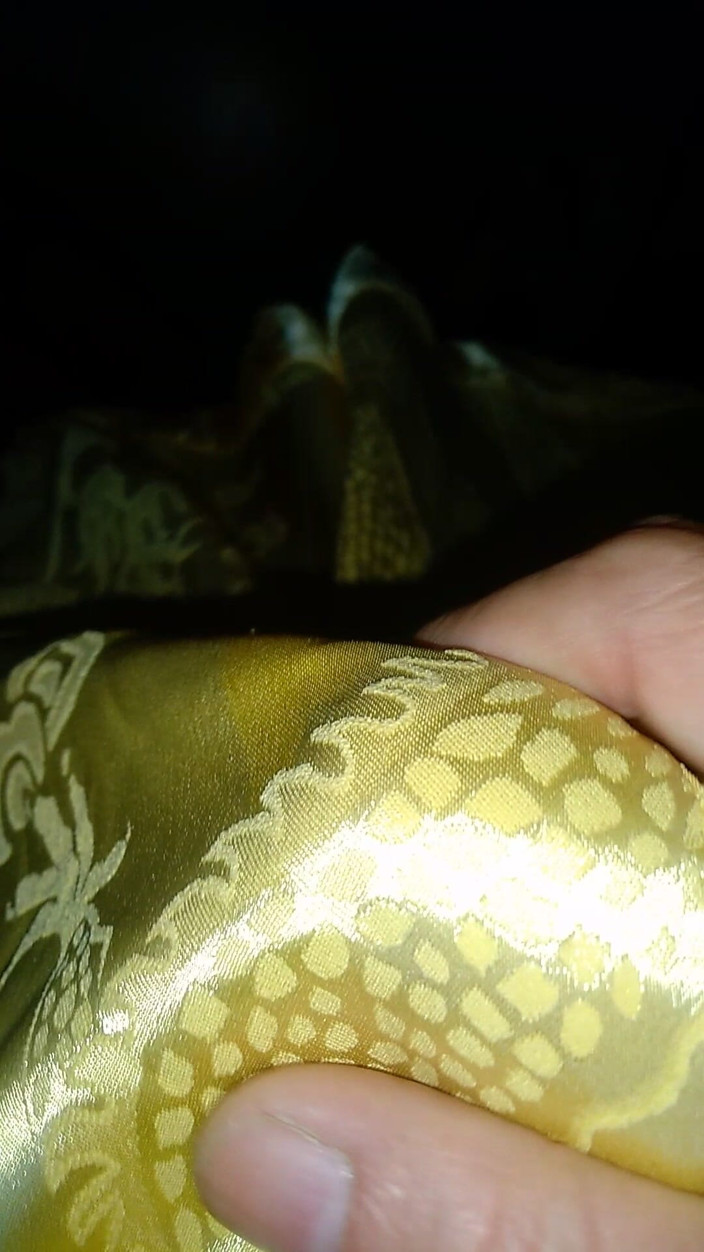 Naomisinka: Crossdresser Cum Wearing Satin Pajamas