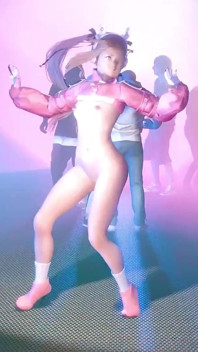 3D Blonde Asian Stripper Naked Her Skinny Body Got Fucked so Hard