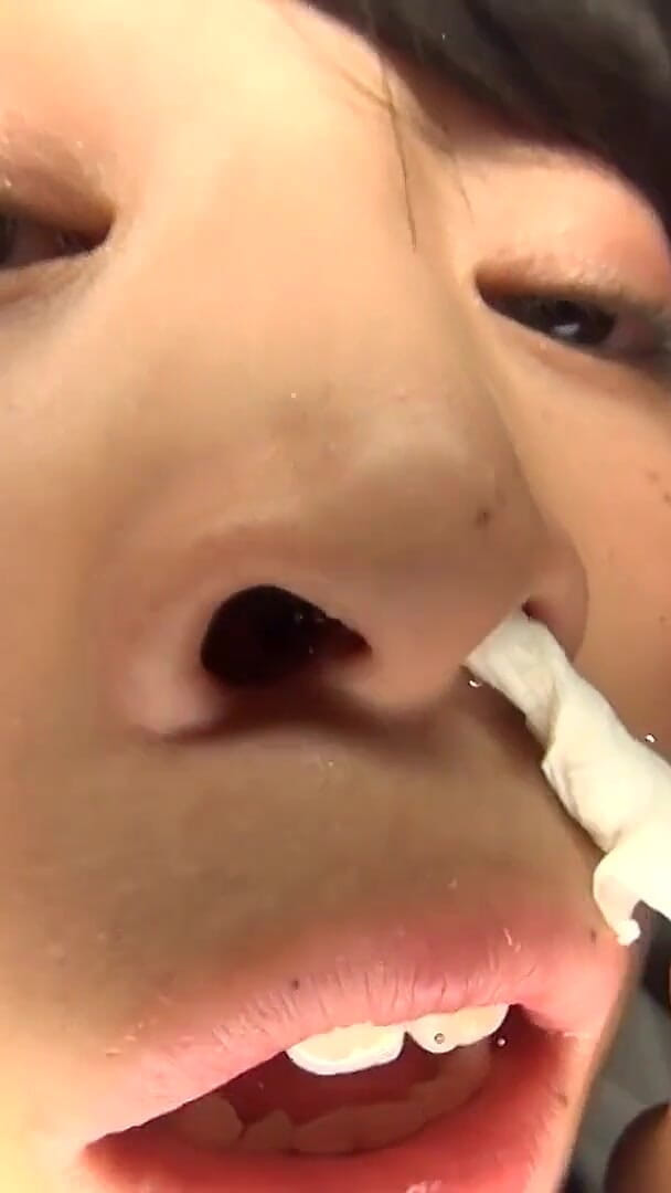 The Classroom Is Empty... and Ami Utada Drips Snot From Her Nose Straight Onto Your POV Screen (Japan Fetish Fusion)