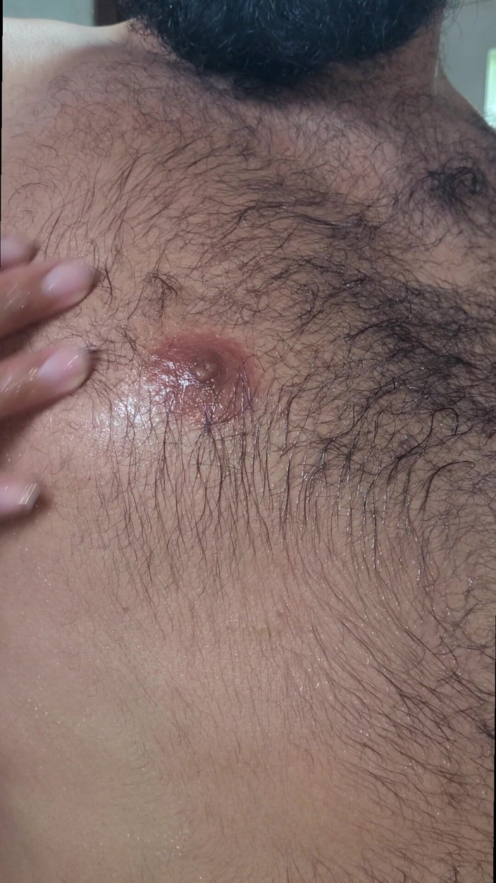Luksmen1: Banho de glicerina. Óleo no corpo.
