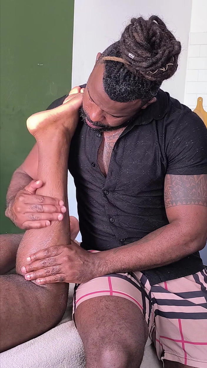 TheBlacKHunterr: Avslappnande ismassage