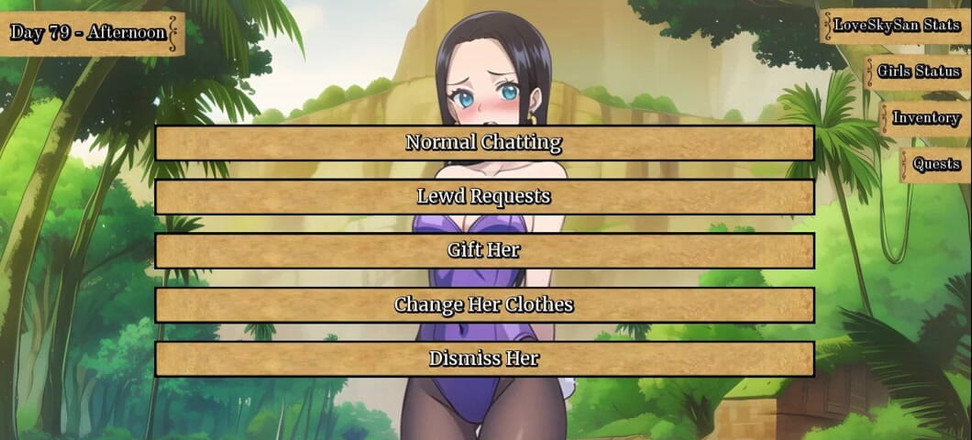 LoveSkySan69Real: Naughty Pirates - Bahagian 17 Amazon Lily Boa Hancock oleh Loveskysan69