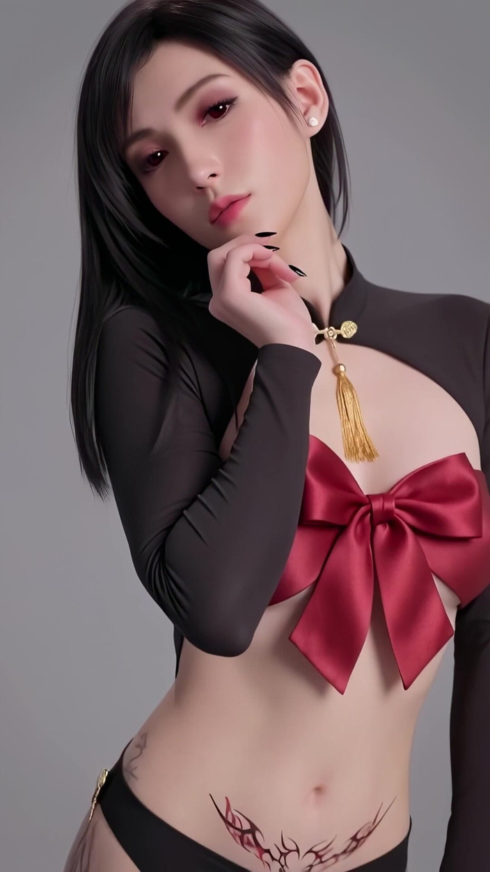 3D-Hentai Games: เต้นชวนให้หลงใหลของ Tifa (phao - 2 Phut Hon)