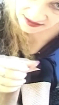 This Blonde French Slut Got Big Load of Cun on Her Face