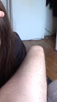Submissive Trans Babe Sucks Actorfab