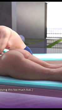 Apocalust - de onverzadigbare vrouw van cuckold houdt van grote lul in haar perfecte grote kont - seksscènes, 3D-pornogames
