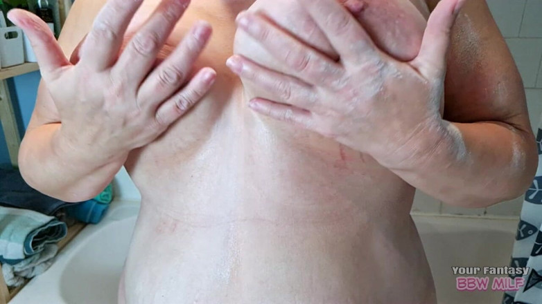 BBW_Wife: Fãs de peitos grandes e peitos - ordenhando enorme madrasta direto...