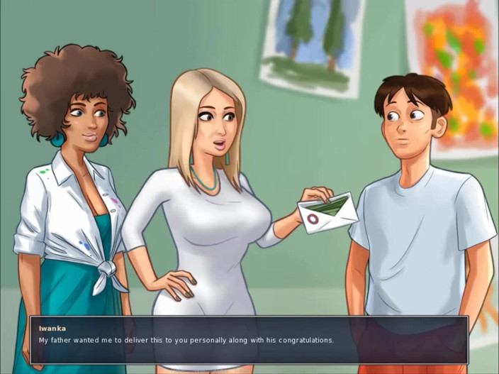 Cartoon Play: Summertime saga teil 241 - kunstlehrer im college
