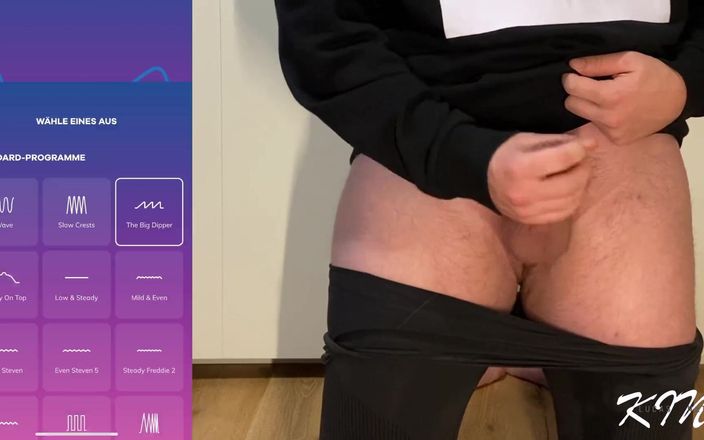 Lucas Nathan King: A mani libere remote anale con vibratore sborrata orgasmo prostatico