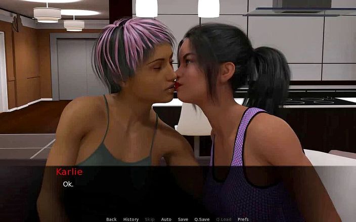 Dirty GamesXxX: Jak się spotkaliśmy: Lekcje lesbijek - Ep 8