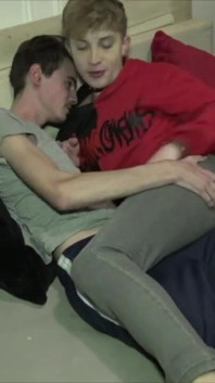 Andrea fucked raw by his straight friend for fun sex