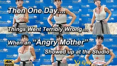 Angry Upset Stepmother - Shows up at Studio - Asking About Her Stepdaughter Getting Naked
