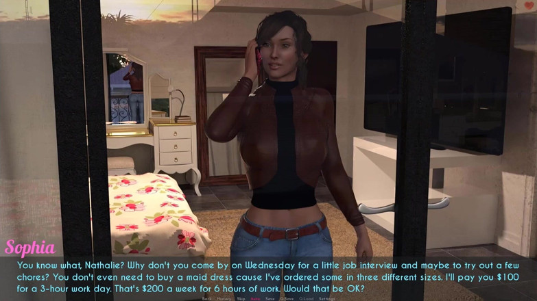 Visual Novels: Uma esposa e madrasta parte 37