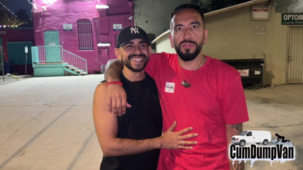 Cum Dump Van: Young Tight Latino Takes Monster Cocks Bareback Cum Dump Van