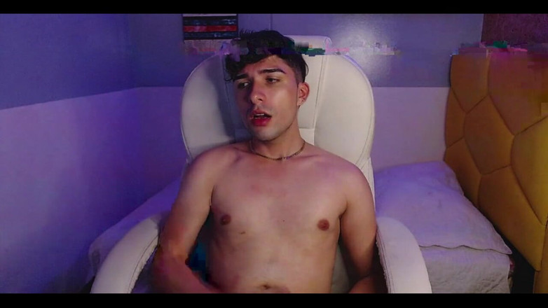 Diego latinboy: I Was Sitting in Front of My Computer's Camera and...
