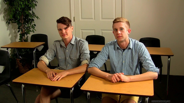 Teach Twinks: Na planie z Timo i Trippem