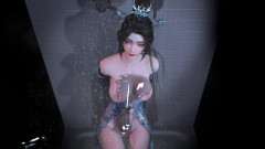 Why fuck so hard: 3D süßes cosplay schätzchen im sexy kleid wurde von großem...