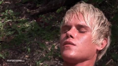 Eurocreme - Gay Twink Fucked by Lumberjack in Outdoors Gay Sex ...