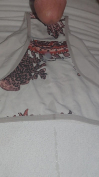 I Ejaculate Into the Panties My Wife Is Going to Wear While She Is in the Bathroom.