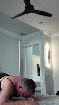 Younger Uses Older in Lingerie