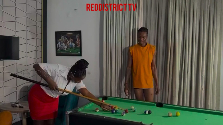 Red district Tv: ฉันชนะการพนันนักสนุ๊กเกอร์และเย็ดน้ําเงี่ยนไหลเยิ้มหีเธอบนหน้าเธอ