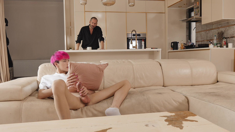Sandro Jenner: My Stepfather Caught Me Masturbating and Fucked Me Hard